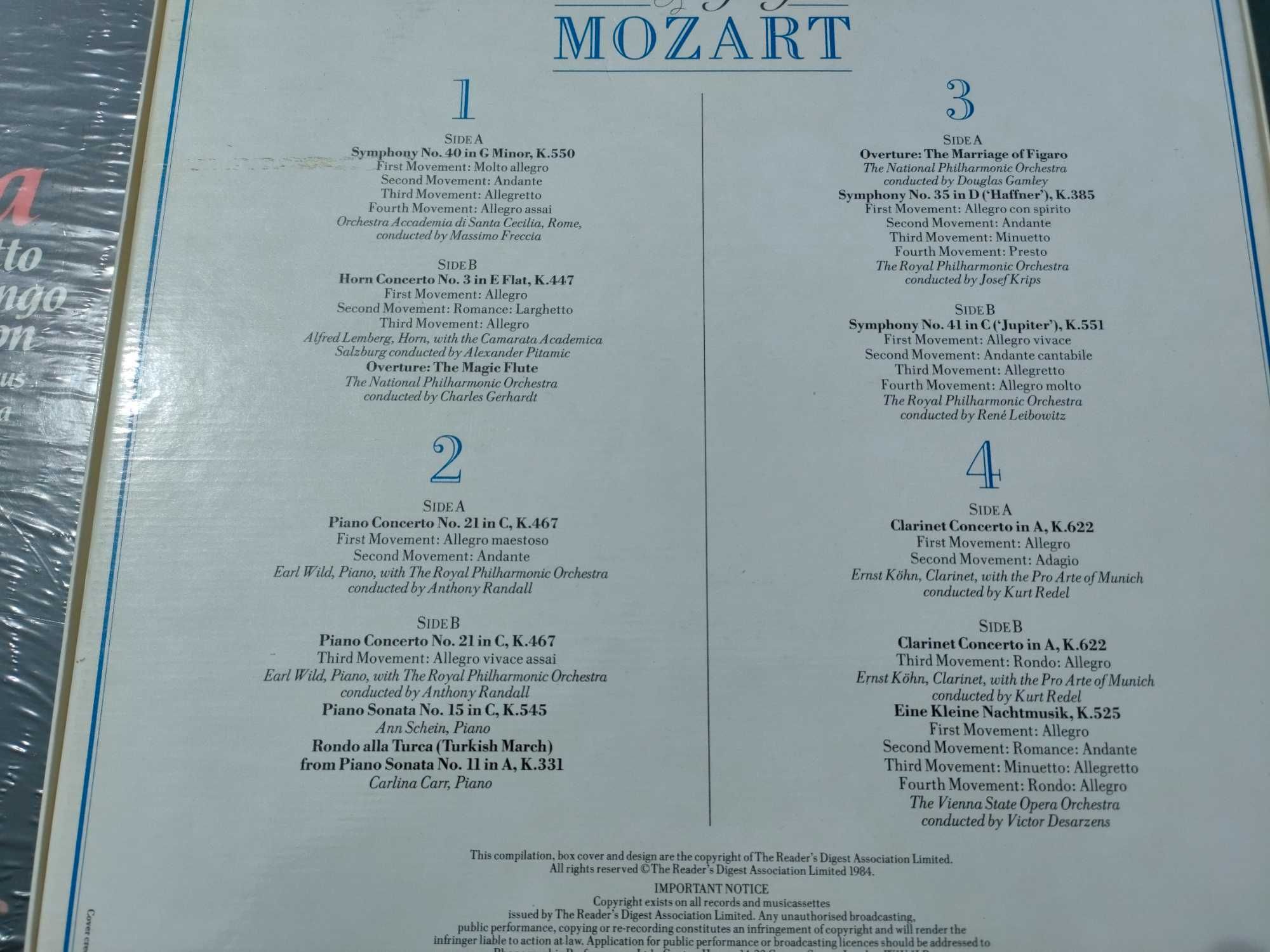 Discuri Vinil/ Vinyl/ LP - Clasica - Brahms, Corelli, Verdi, Wagner