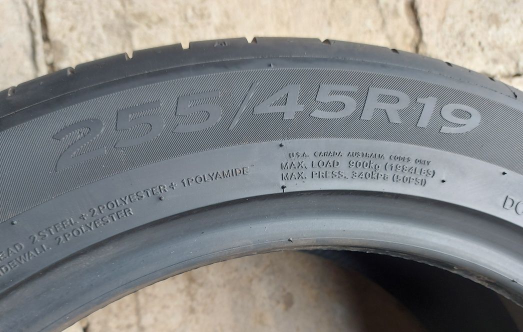 Set 2buc 255/45 R19 104W Hankook Ventus S1 Evo³ EV vară