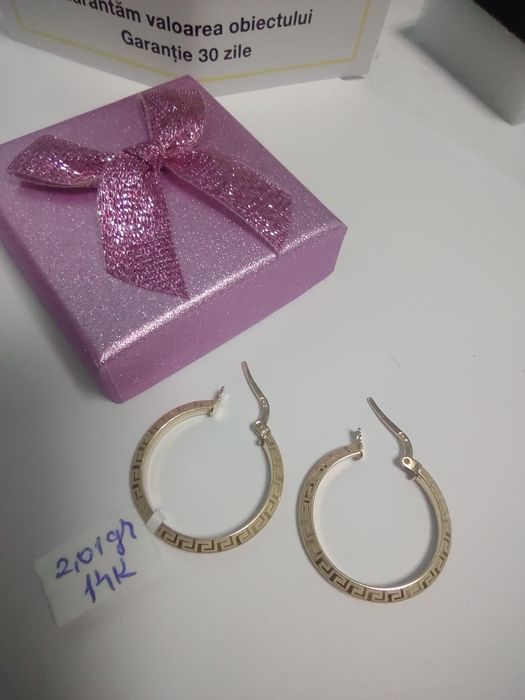 Cercei aur 14k (efn)