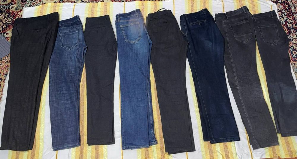 Гоне кийимлер шалбар, куртка х.т.б