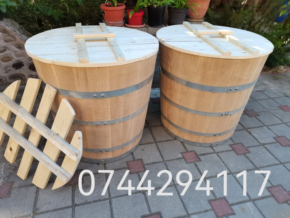 Butoaie noi din lemn stejar
