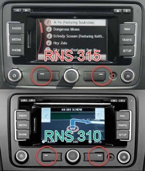 2021 Ново RNS 315 West Sd Card Europe V12 Western Карта RNS315 SKODA