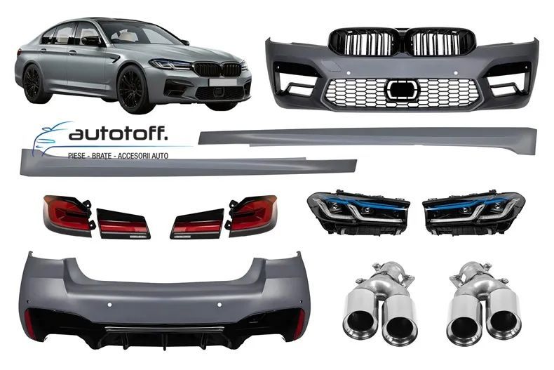 Pachet exterior BMW G30 Seria 5 (17-19) Conversie la G30 LCI M5 Design