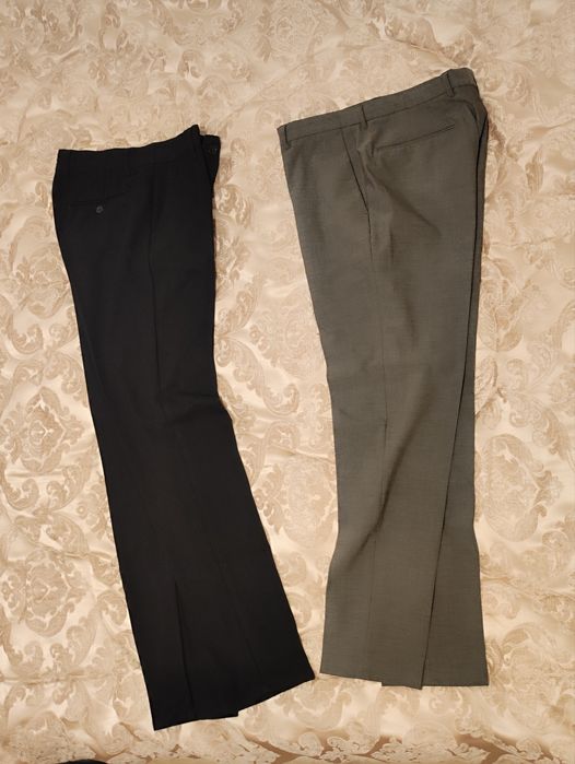 2 pantaloni costum si sacou barbati M