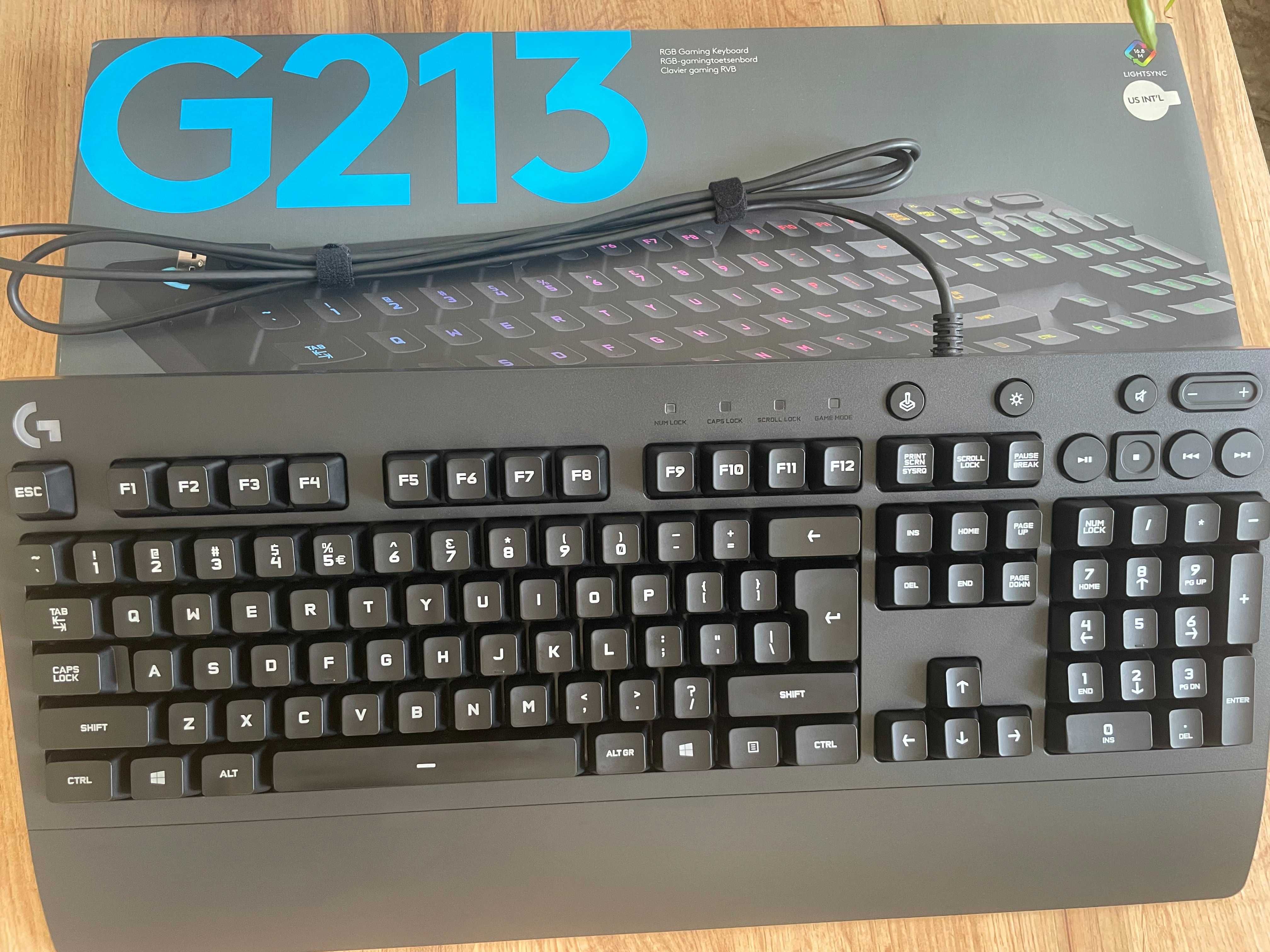 Клавиатура LOGITECH G213 PRODIGY RGB Gaming