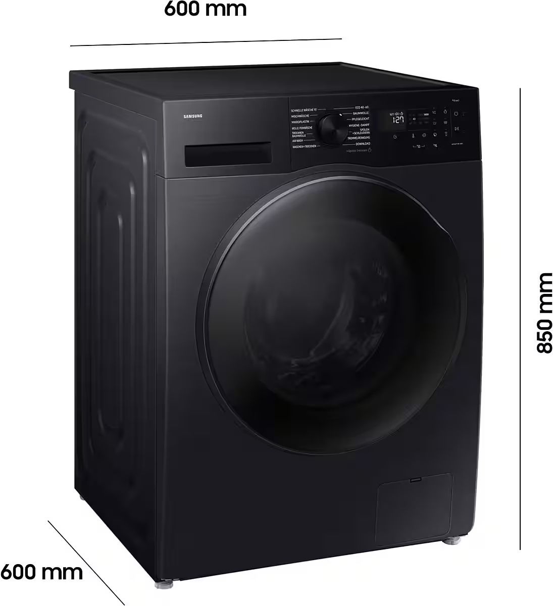 Нова инверторна пералня със сушилня Samsung wd9edg5b15bbeg AI Ecobubbl