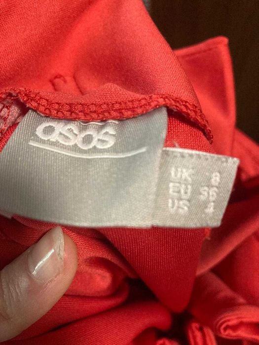 Fusta rosie lunga Asos