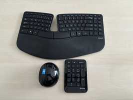 Kit Tastatura + Mouse Wireless Microsoft Sculpt Ergonomic