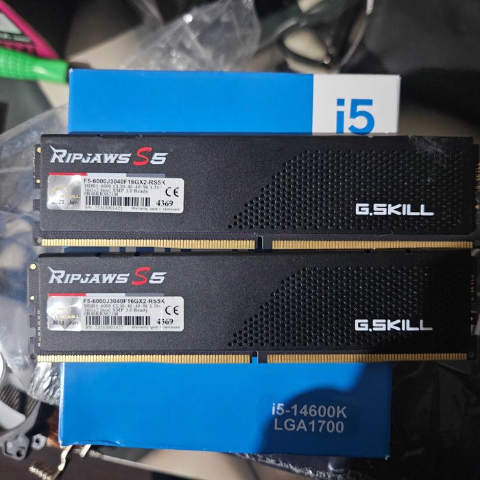 G.skill Ripjaws DDR5 32GB 6000mhz CL30