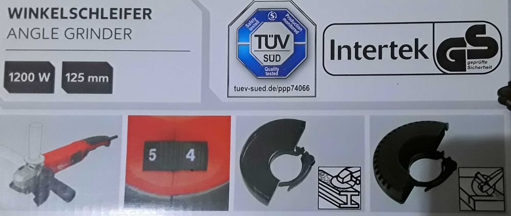 Polizor unghiular - FLEX - 1200 W/125 mm GERMANIA - NOU - 170 Lei