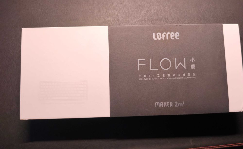Lofree Flow 84 keys, tastatura mecanica + switchuri Kailh POM Phantom