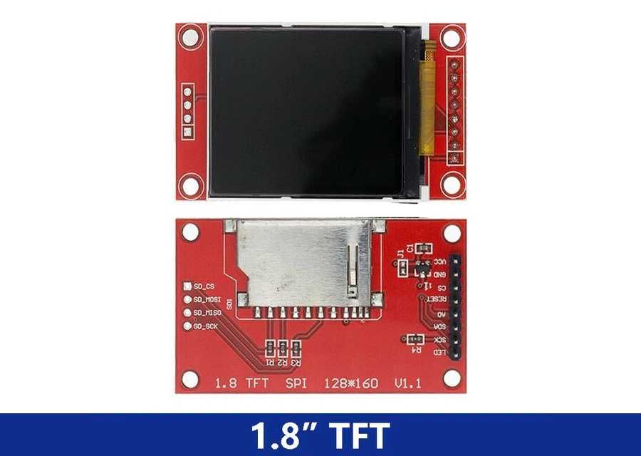 TFT Дисплеи 1.8" 2.0" 2.8" для Arduino ESP32