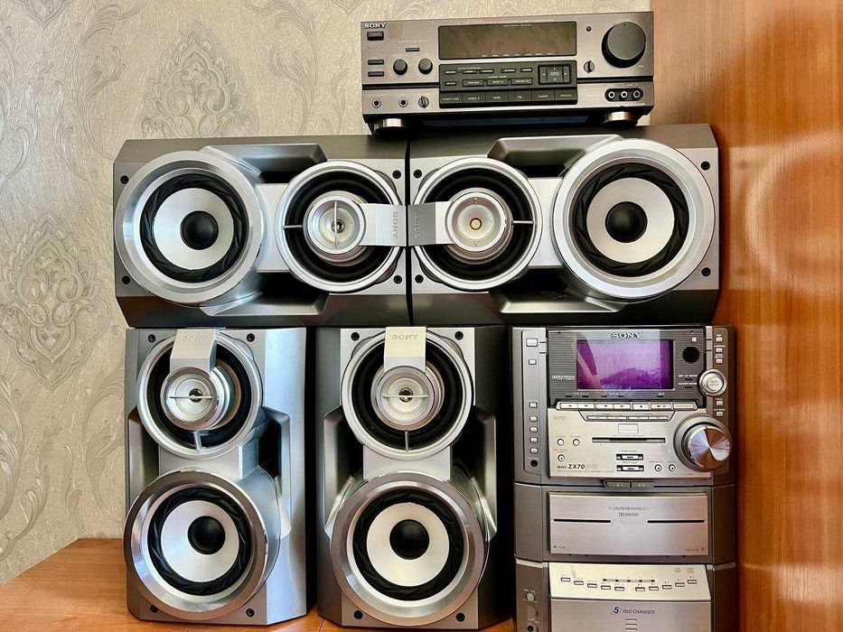 Музыкальный центр sony mhc zx70