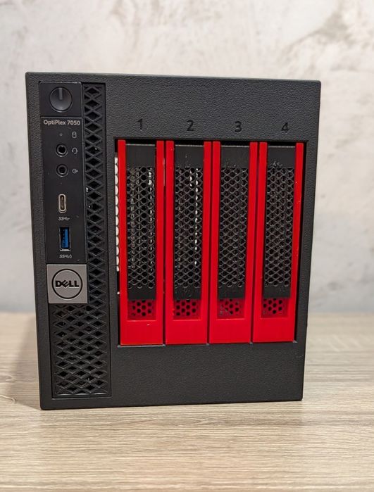 Mini Server NAS – Lenovo M710q – Ideal pentru Plex / TrueNAS / Home As