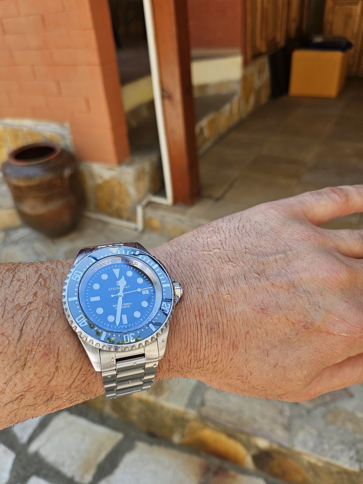 Steinhart ocean forty-four automatic professional dive watch