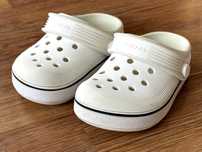 Чехли Crocs бели размер 23-24