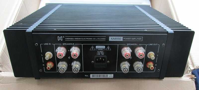 Vand, schimb amplificator de putere nou Xindak XA8550