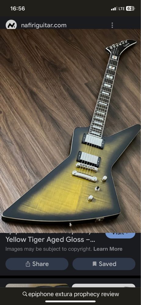 Китара Epiphone Explorer