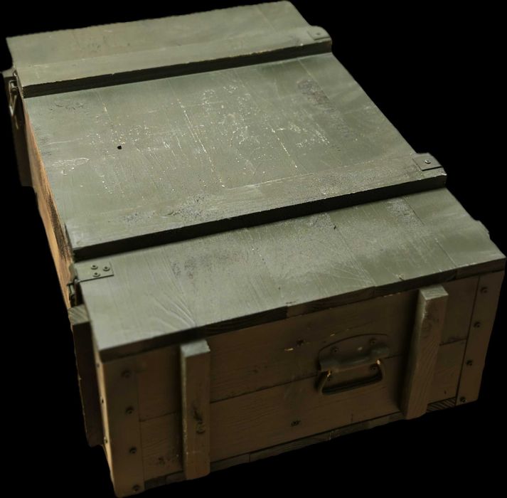 Cutii/Lăzi din Lemn Masiv pentru uz Militar / Transport sau uz Civil