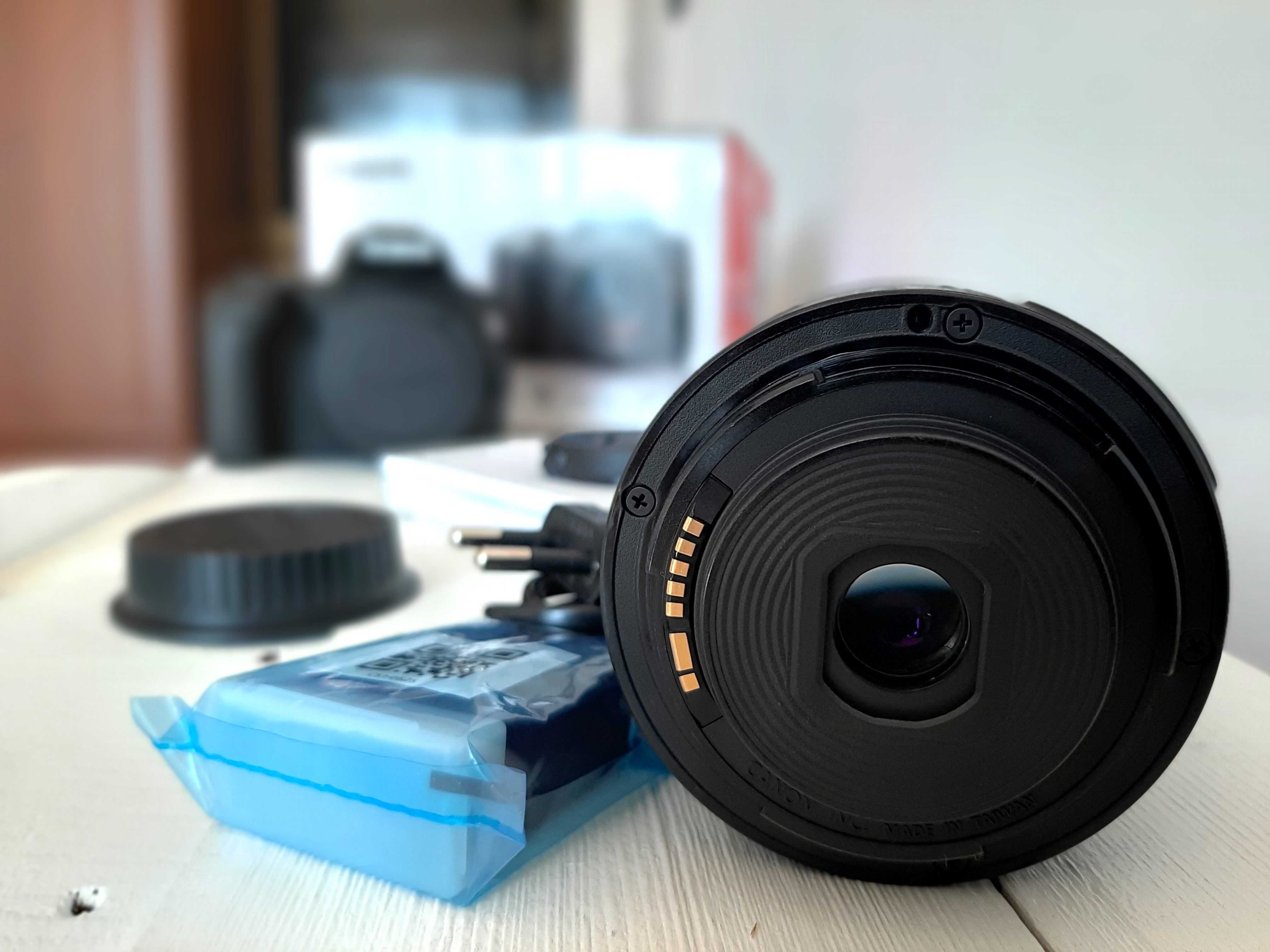 DSLR Canon - EOS 250D  Canon, EF-S 18-55mm f4-5.6 IS STM (ГАРАНЦИЯ)