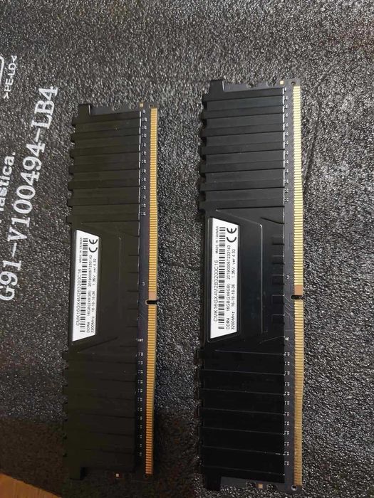 16GB DDR4 Corsair Vengance, G.Skill Ripjaws, 3200Mhz, 3600Мhz