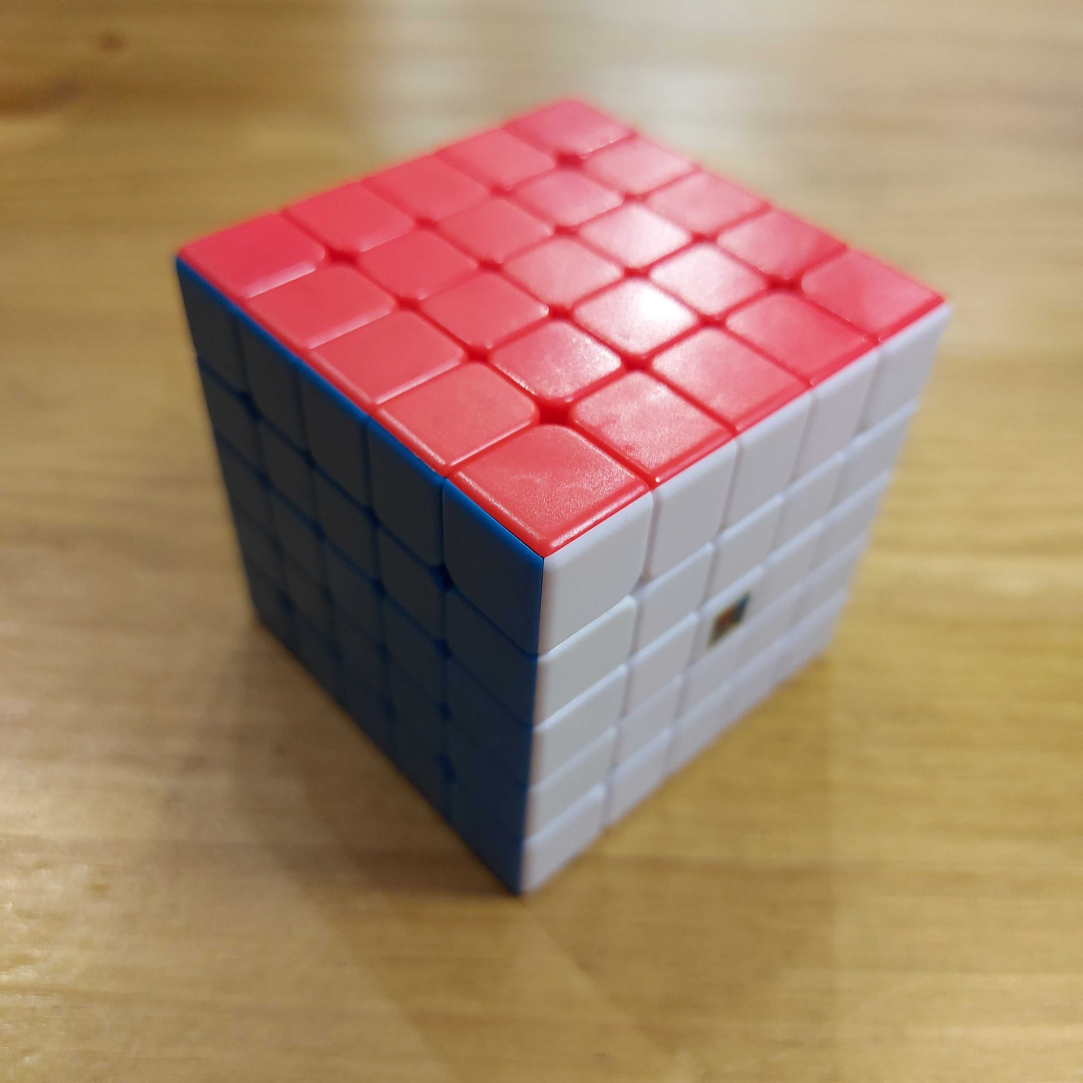 Кубик Рубика 5 на 5 "Moyu" Meilong  в цветном пластике. Головоломка.