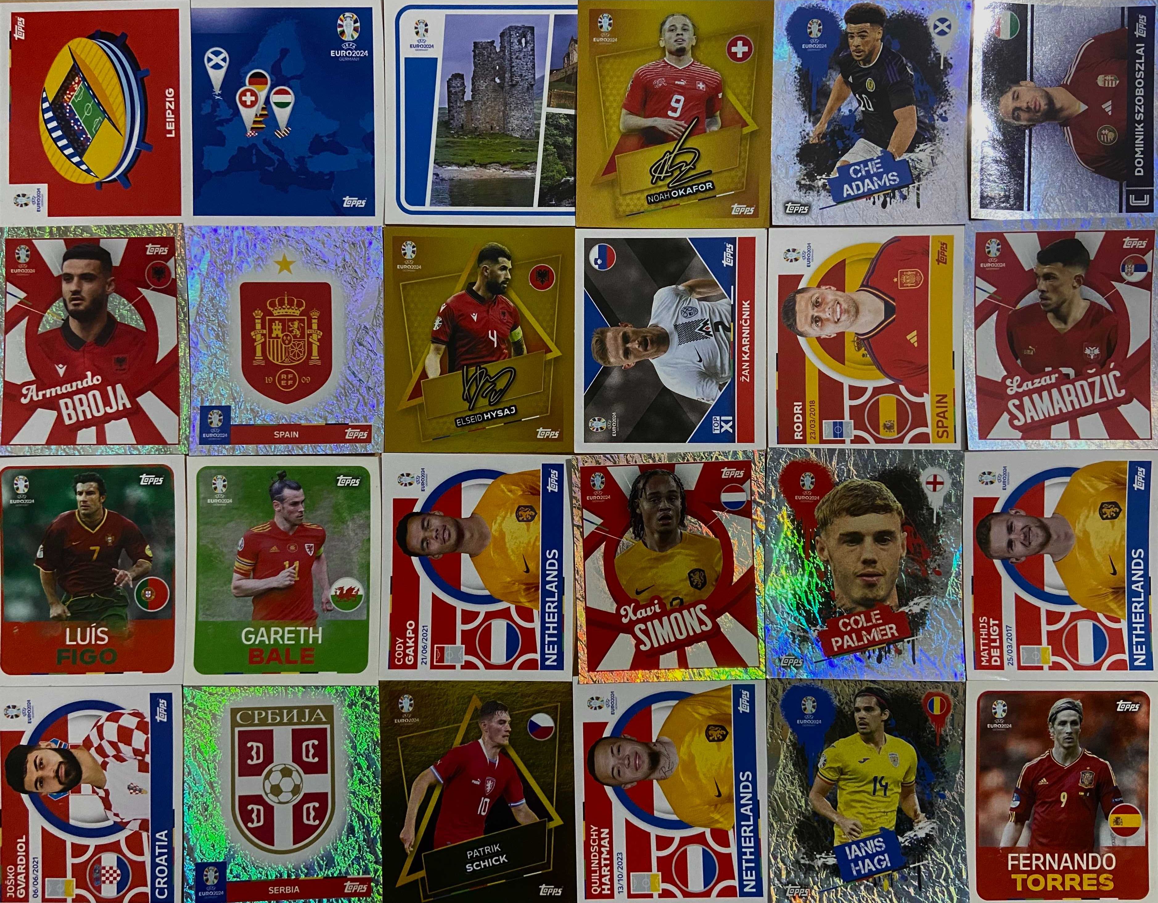Стикери Евро 2024 - Topps UEFA EURO 24