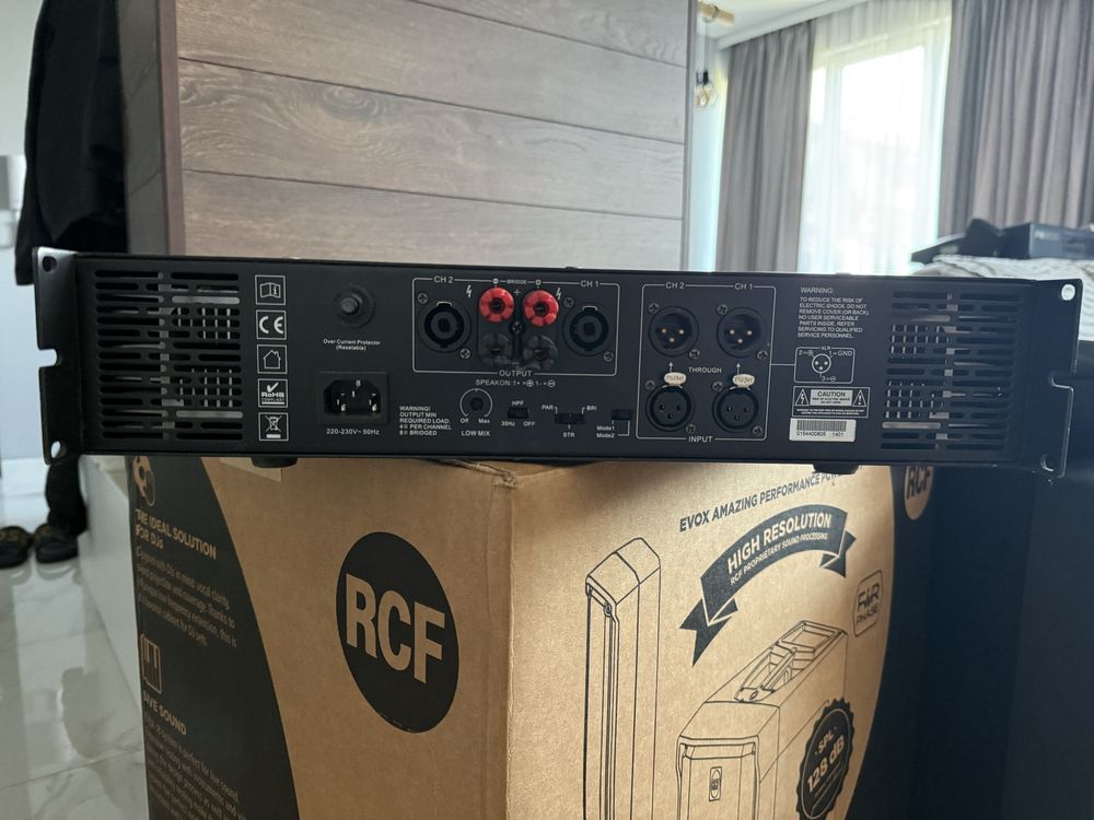 Мощно стъпало Seer Fa 4801 2 x900w rms на 8ома