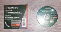 Discuri abrazive debitat parkside 76 mm x 1,2 mm x 10 mm, Nou!