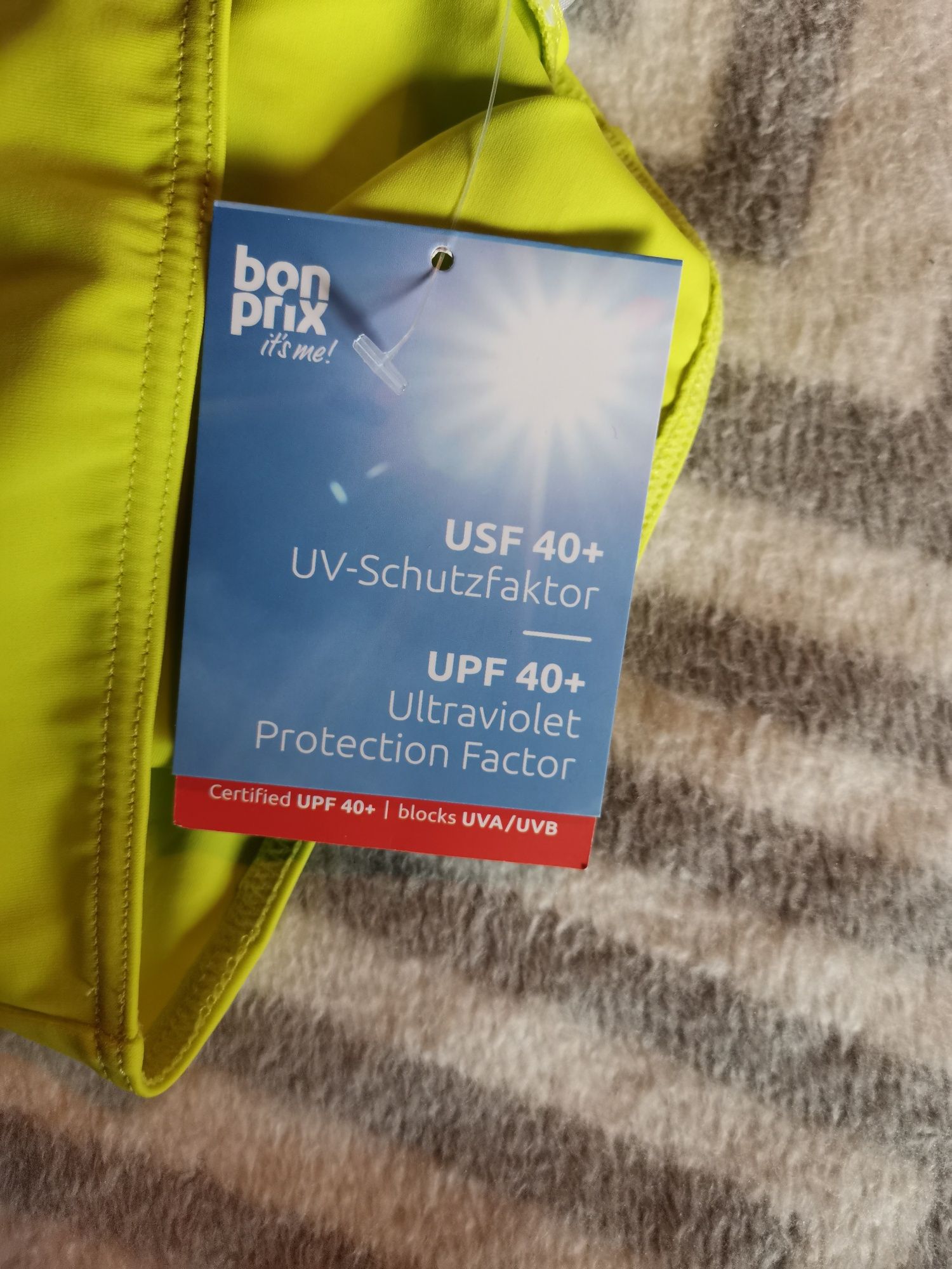 Tricou de baie protecție UV-nou cu eticheta