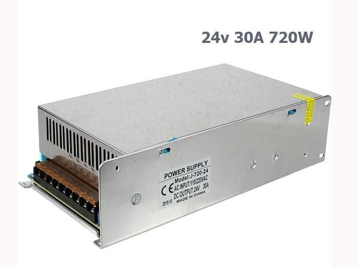 импульсный блок питания БЛОК ПИТАНИЯ 24в 30А 720 ватт и другие блоки