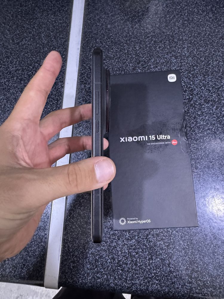 xiaomi 15 ultra 16.512g holati ideal karopka dak bor