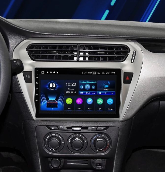 Navigatie Android - 9 inch Peugeot 301 Citroen Elysee , 3008