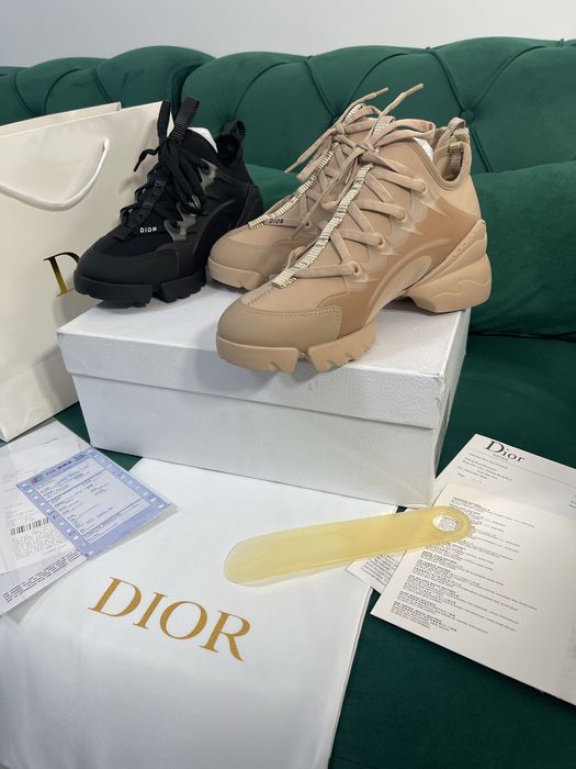 Adidasi Dior D-Connect piele naturala Full Box