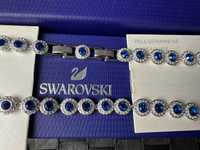 Swarovski - Angelic колие ( Сребърно със сини камъчета )
