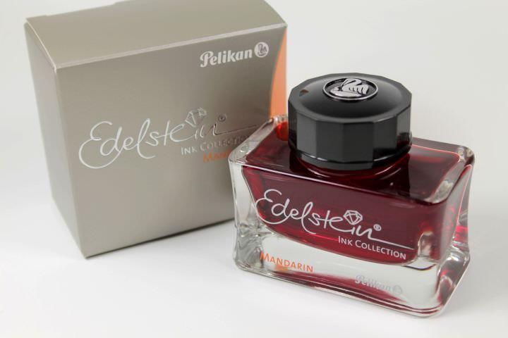 cerneala edelstein pelikan mandarin portocaliu