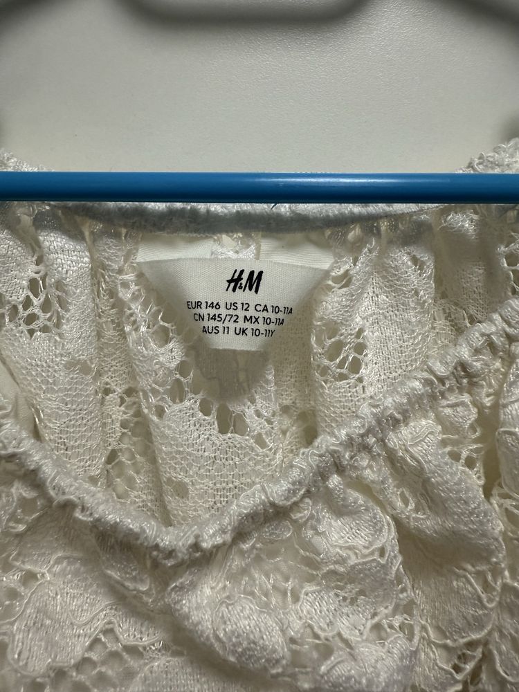 Блуза дантела H&M