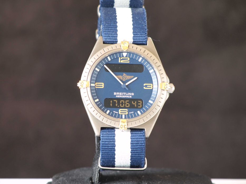 Breitling Aerospace Titanium NASA WATCH, раритетен Часовник