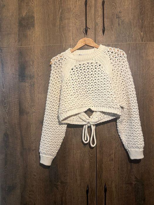 Къс пуловер от zara