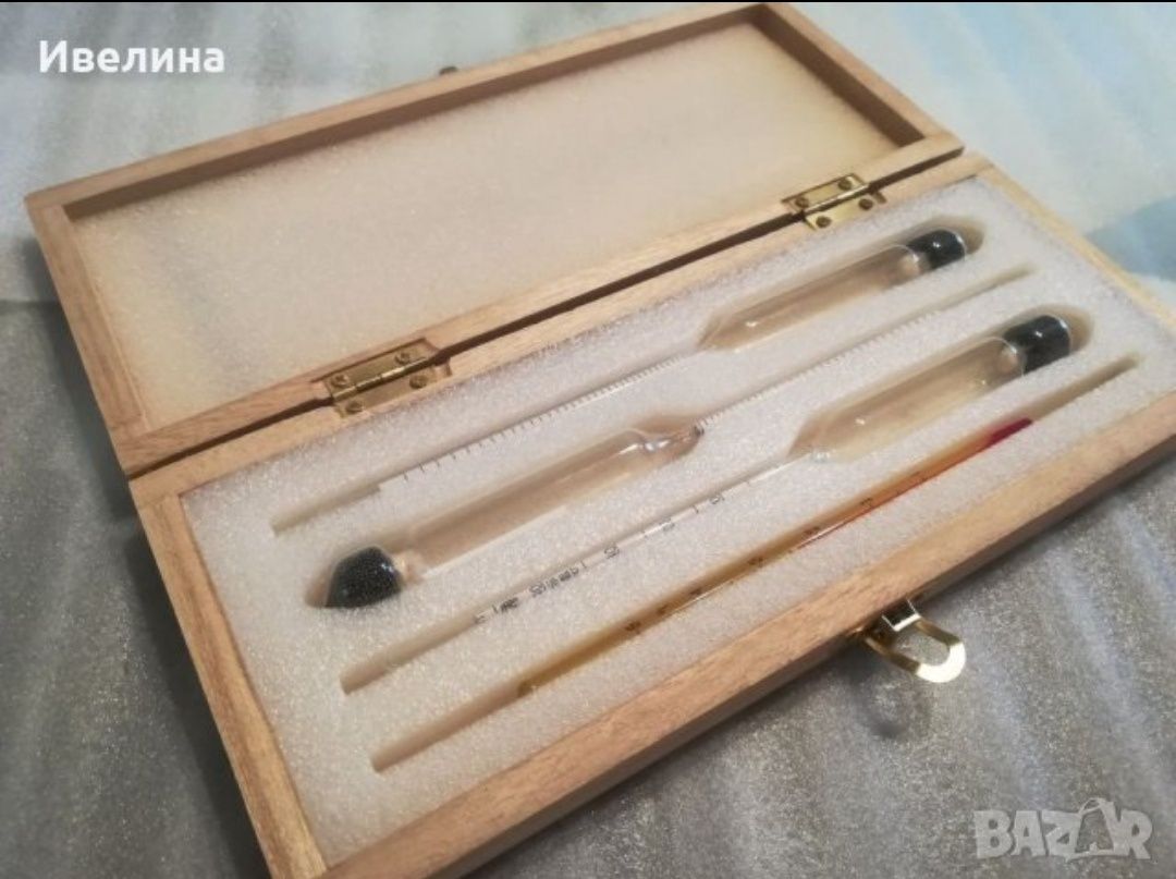Спиртомер, комплект спиртомери