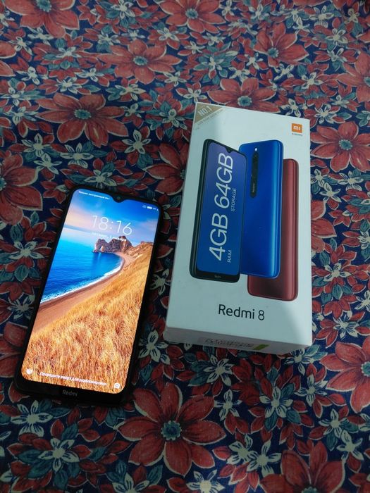 Redmi 8 ideal holatda 4/64