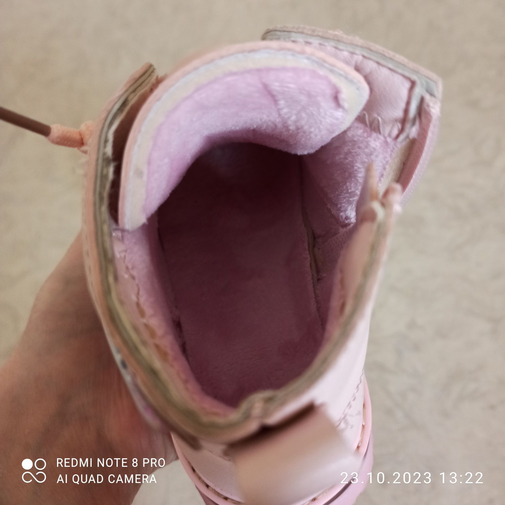 Ботинки для девочки