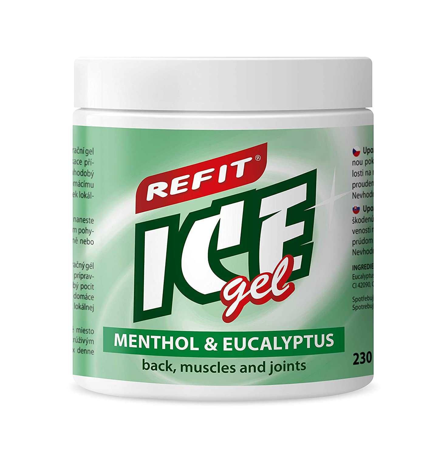 Охлаждащ гел Refit Ice Gel Menthol & Eucalyptus –при много силна болка