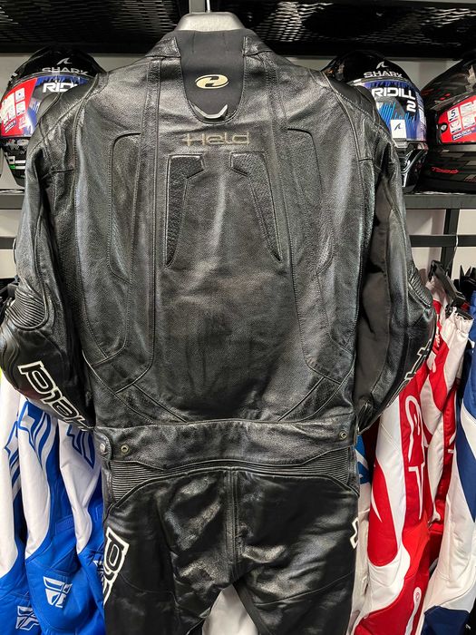Кожен екип HELD  RACE TECH,56-XL,сертифицирани протектори ,вентилация