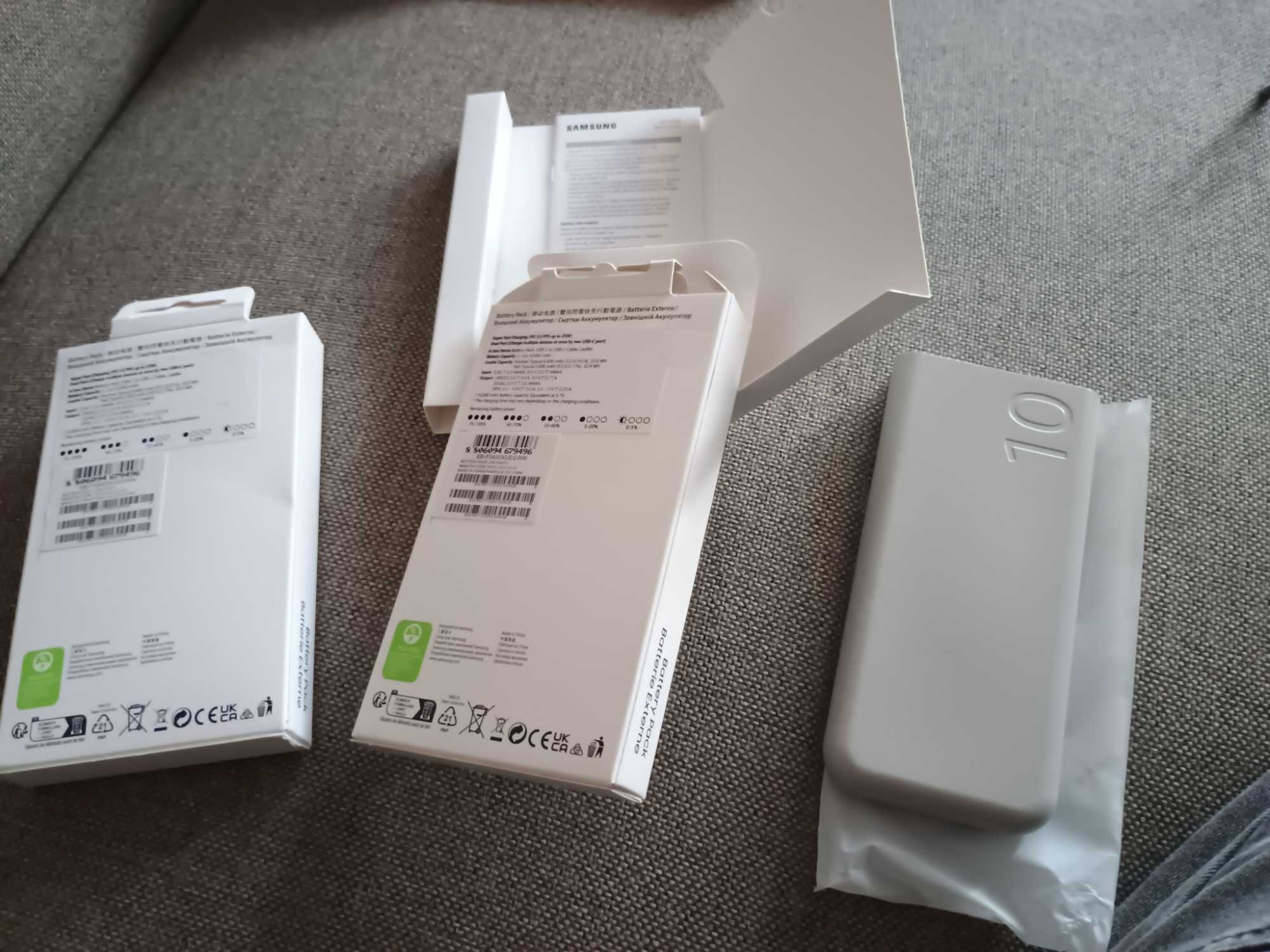Чисто нова Samsung EB-P3400XUEGEU външна батерия 10000mAh 25W
