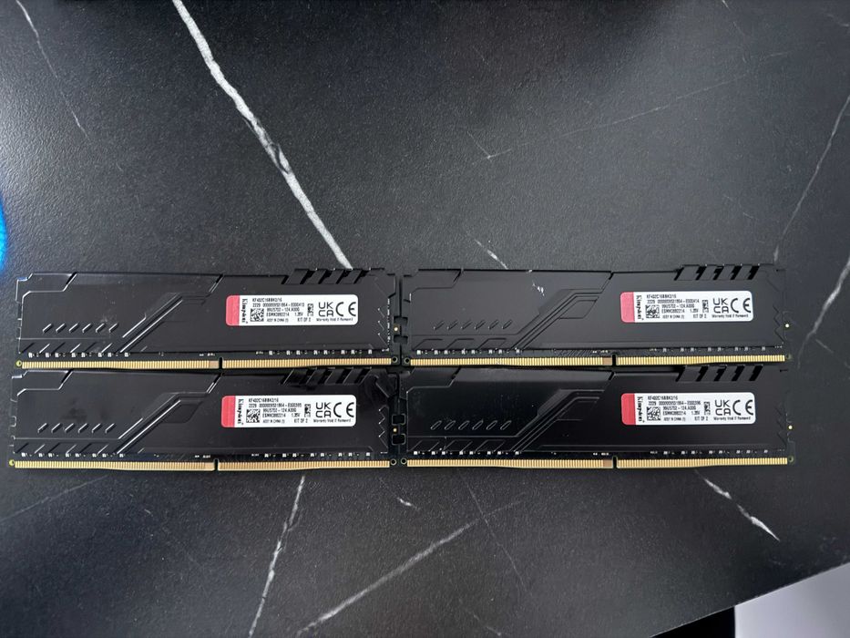RAM 32GB Kit (4x8GB) DDR4 3200MHz Kingston Fury Beast