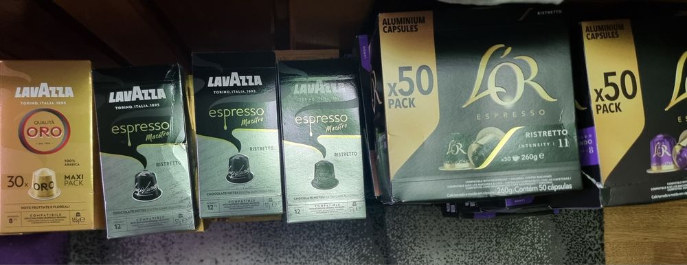 Cafea boabe Lor & capsule lor