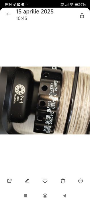 Lansete echipate 350 lei bucata