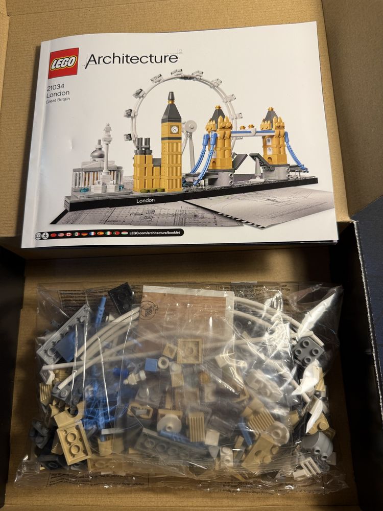 LEGO Architecture Лондон 21034