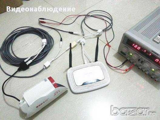 4/8Порт POE Injector Splitter DC Мрежови Инжектор IP NVR POE 12~48V